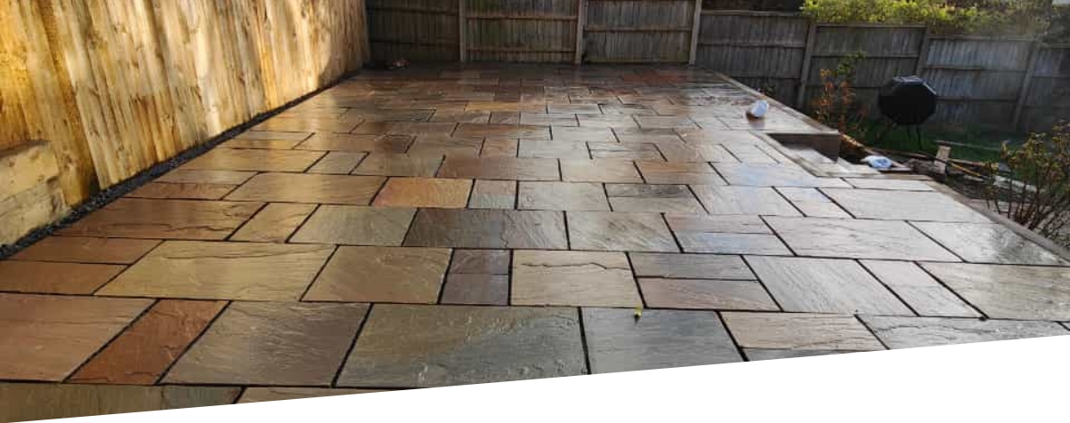 Indian Sandstone Patio Installers in Nottingham