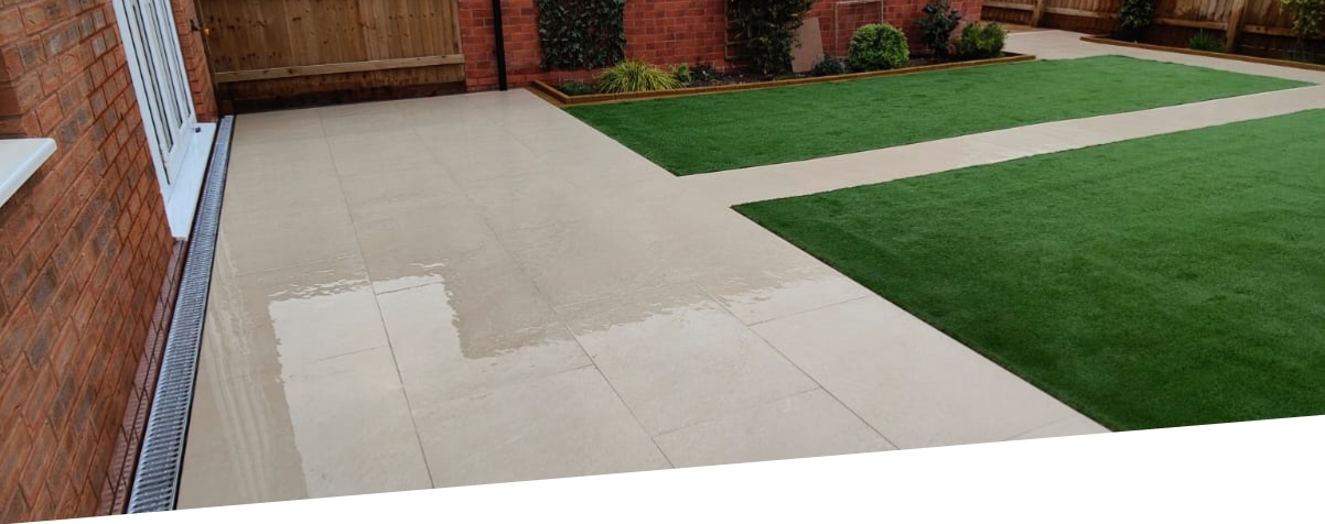 Porcelain Paving Patio Installers in Nottingham
