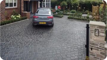 cobblestone driveway installers