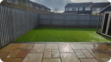 indian sandstone patio installers