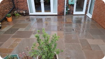 indian sandstone patios